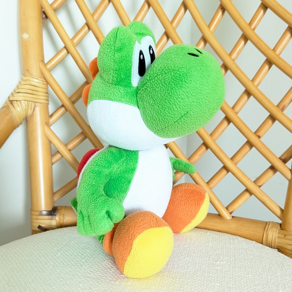 Nintendo Green and Orange Yoshi Plush
